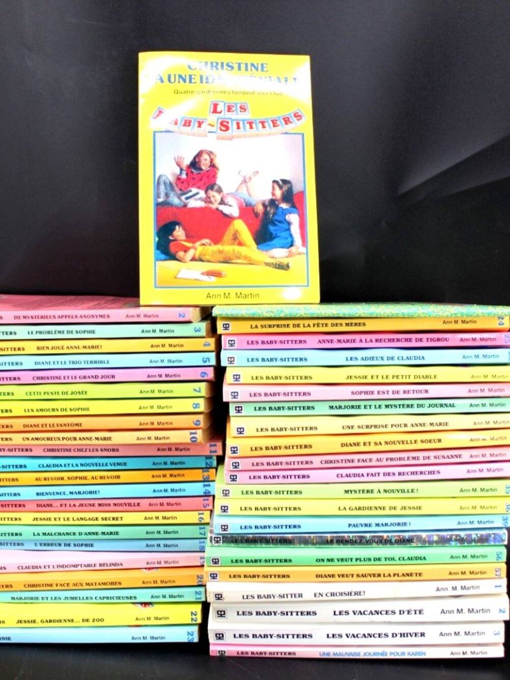Lot 44 Livres books Ann. M Martin - Les Baby-Sitters French